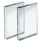 Azar Displays Clear Acrylic Block Sign Holder Frame 4in x 6in, Top Load, 2PK 104552-2PK - alternate 1
